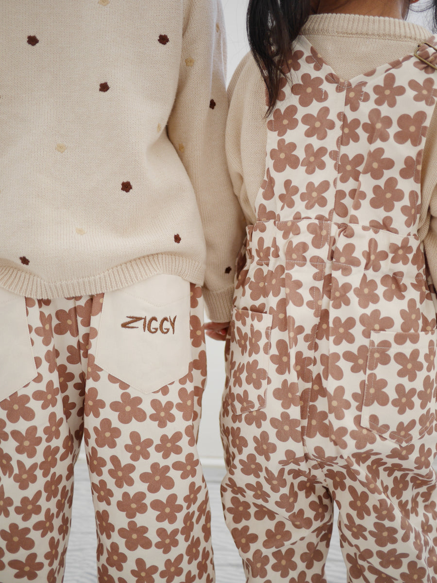 Ziggy Lou - Canvas Pants in Cosmo