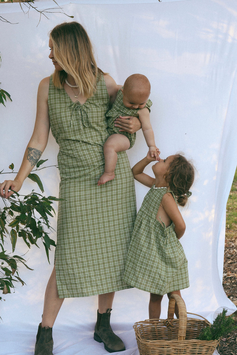 Ziggy Lou - Maya Dress in Thyme (WOMENS)