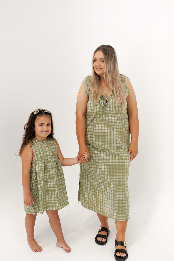 Ziggy Lou - Sofia Dress in Thyme