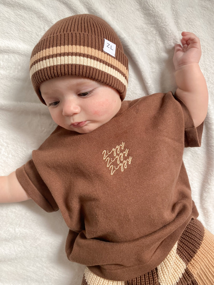 Ziggy Lou - Signature Tee in Chocolate (KIDS)