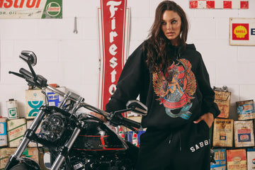 Sabbi - The Brenda Energy Hoodie in Black
