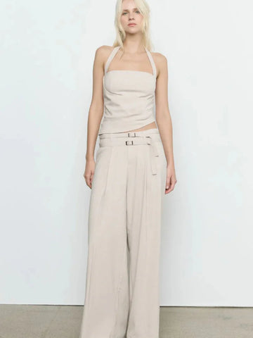 Sovere Priya Pants in Beige