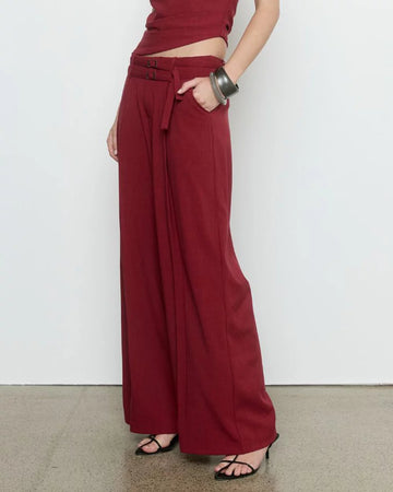 Sovere - Priya Pant in Cranberry
