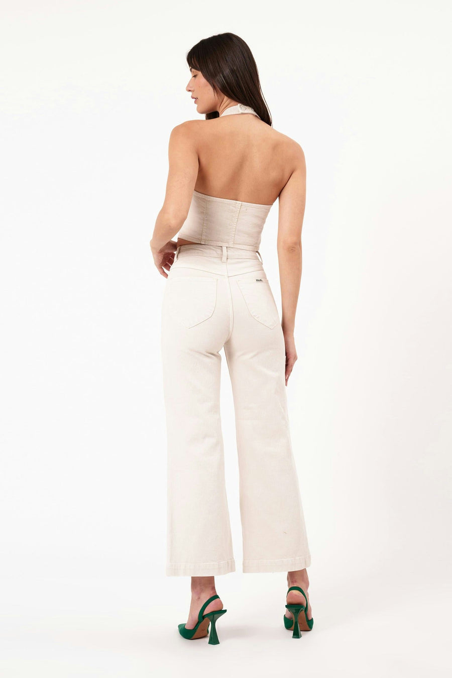 ROLLAS - Womens Sailor Comfort Jean in Off White
