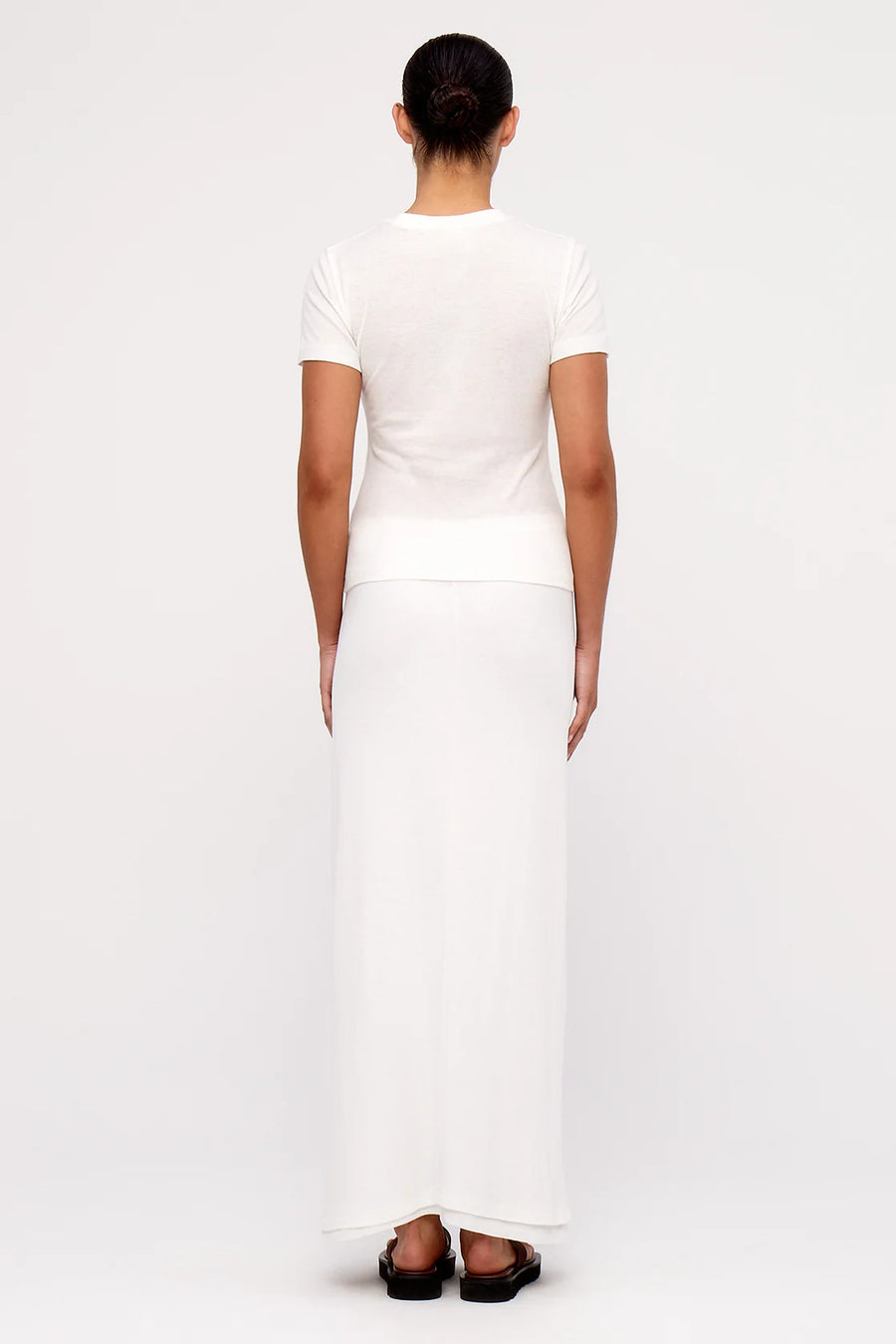 ZULU & ZEPHYR - Rib Hemp Jersey T-Shirt in White