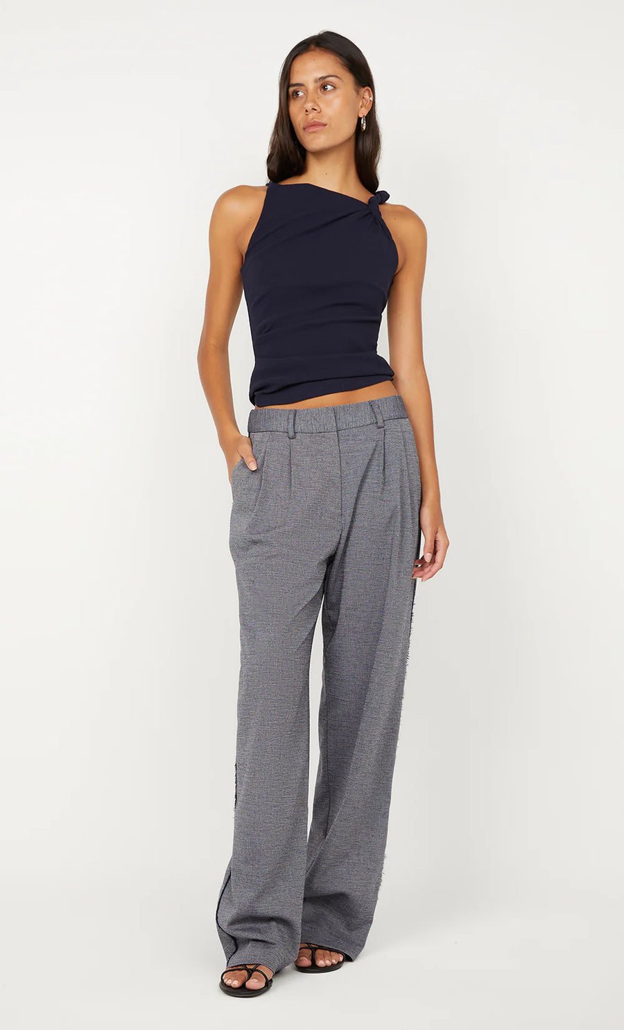 Bec + Bridge - Ione Asym Top in Ink