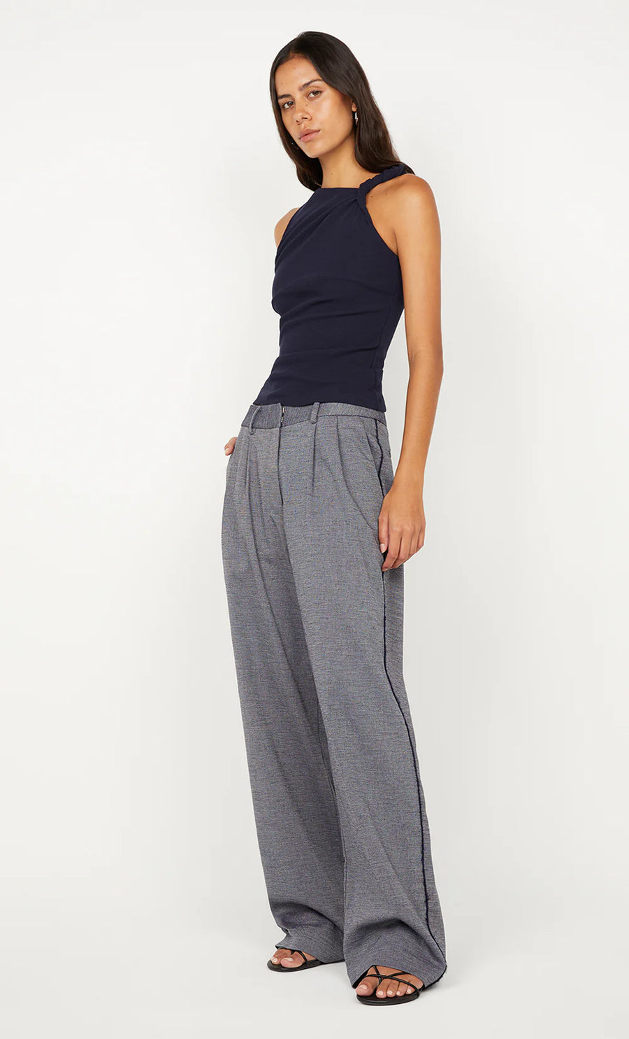 Bec + Bridge - Ione Asym Top in Ink