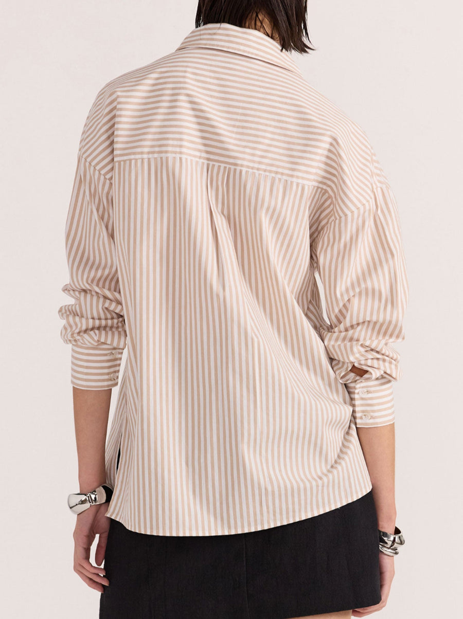 Staple the Label - Rumi Shirt in White Beige