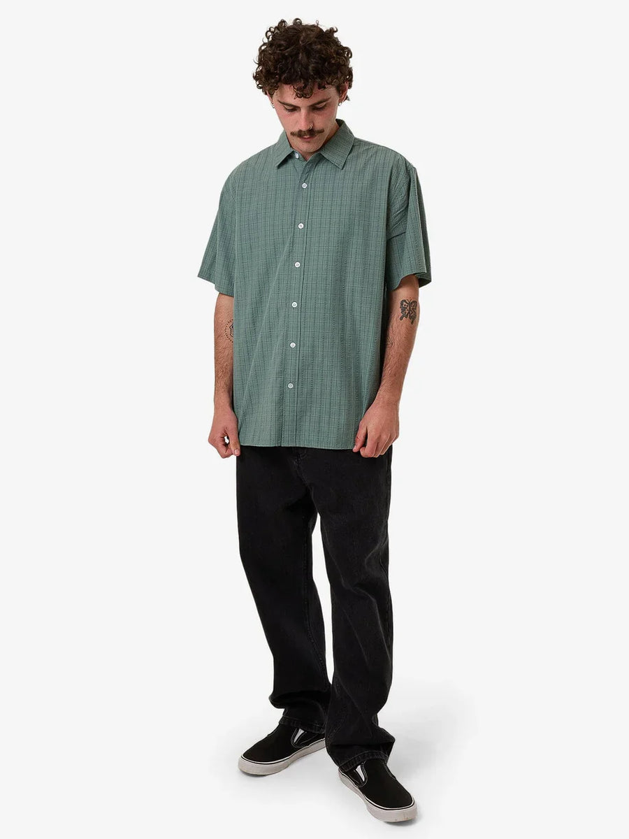 Thrills - Ambient Connections Shirt in Chinois Short Sleeve Shirt in Chinois Green