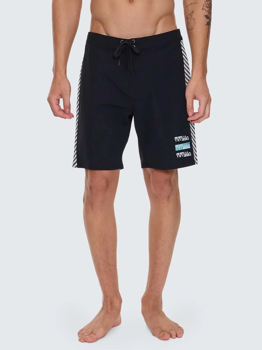 Thrills - Excitement Excitement Boardshort in Washed Black