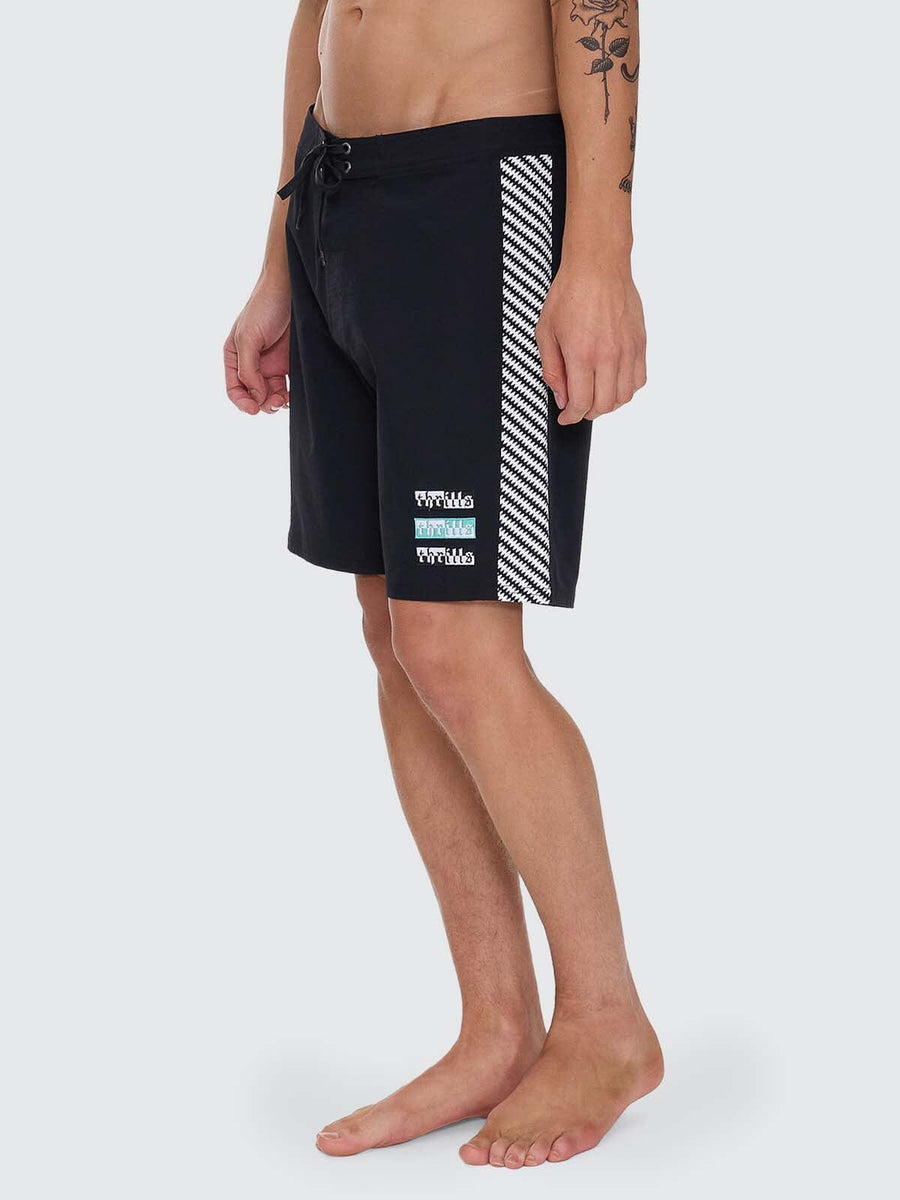 Thrills - Excitement Excitement Boardshort in Washed Black