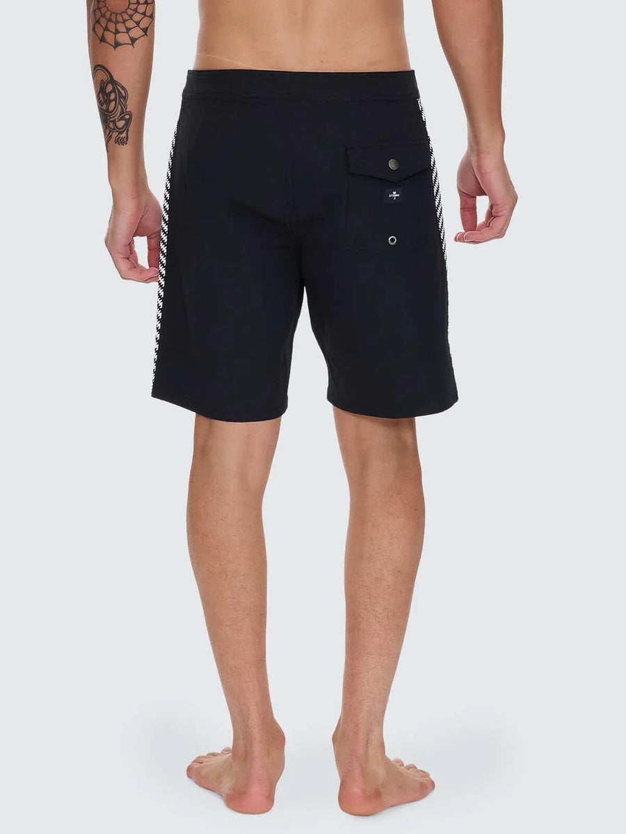Thrills - Excitement Excitement Boardshort in Washed Black