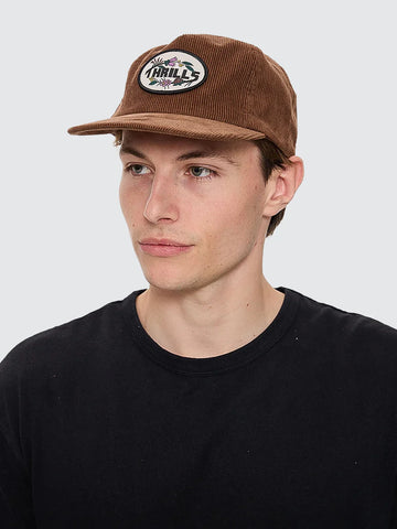 Thrills - Beauty Around Us 5 Panel Cap  in Acorn