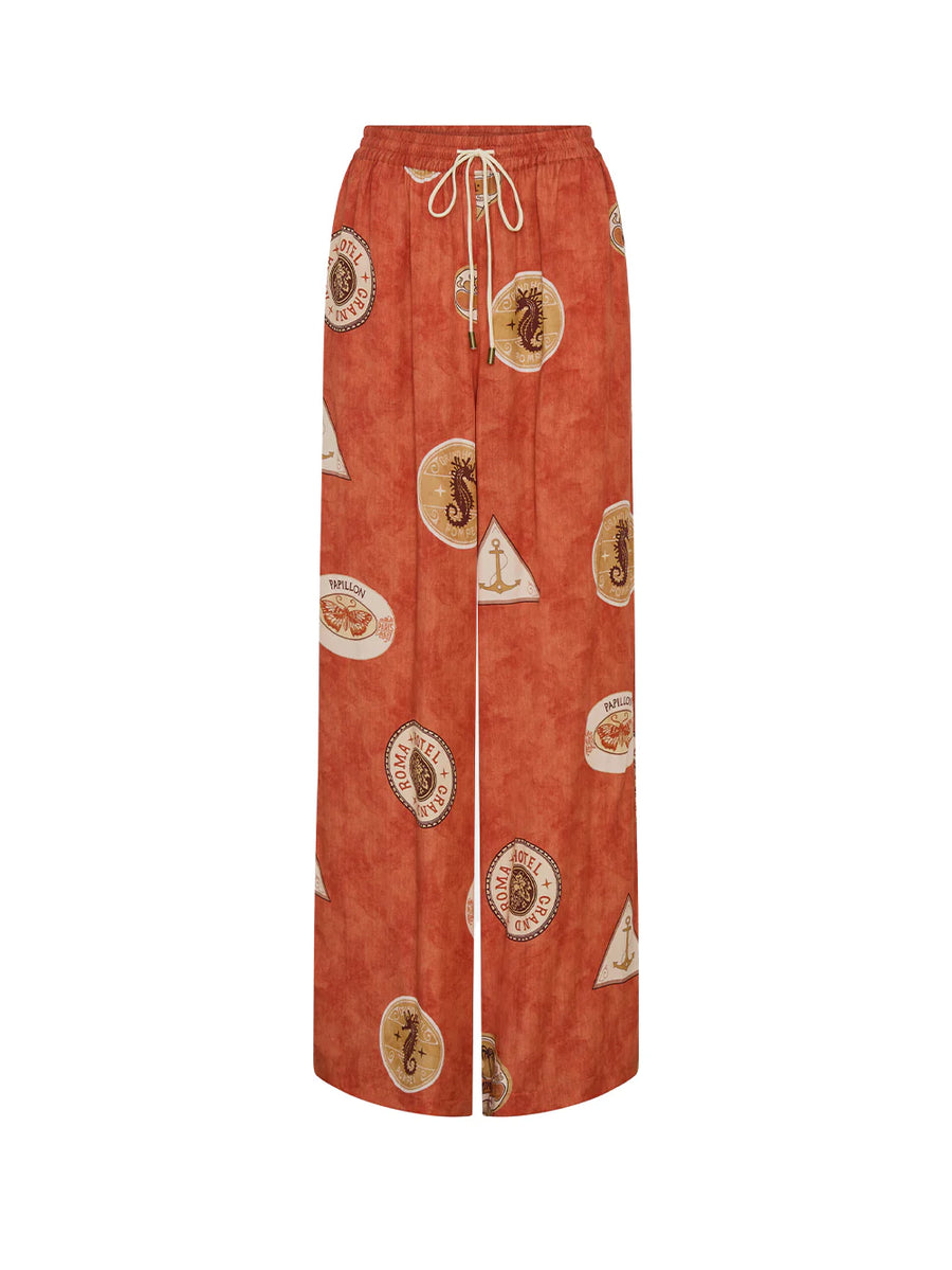 Kivari - Vacanza Pant in Red