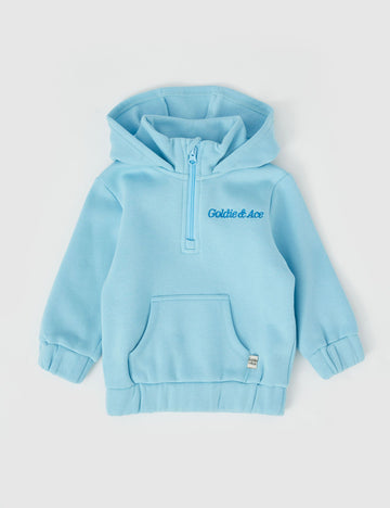 GOLDIE + ACE - Dylan Hooded Sweater in Sky