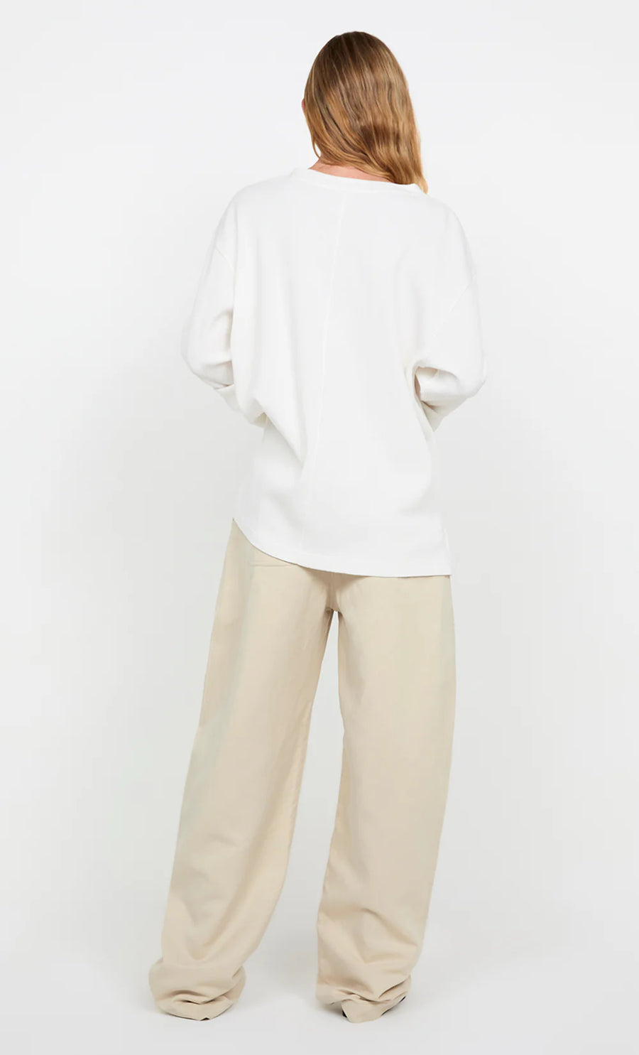 Bec + Bridge - Silo Long Sleeve Top in White