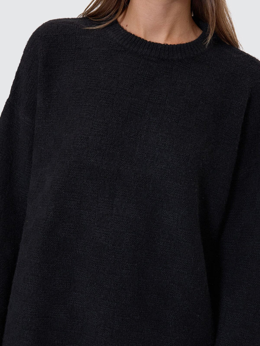 Thrills - Unending Knit Sweater in Black
