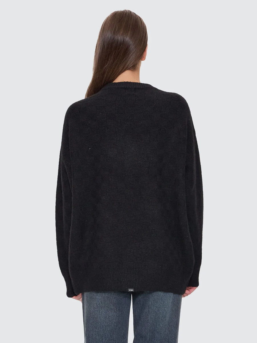 Thrills - Unending Knit Sweater in Black