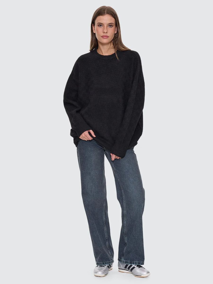 Thrills - Unending Knit Sweater in Black