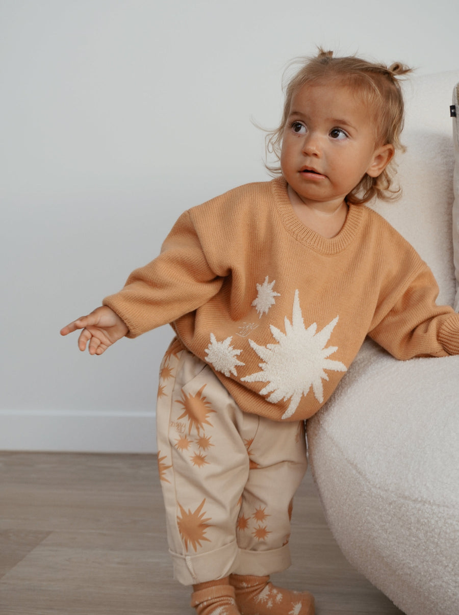 Ziggy Lou - Canvas Pants in Flare
