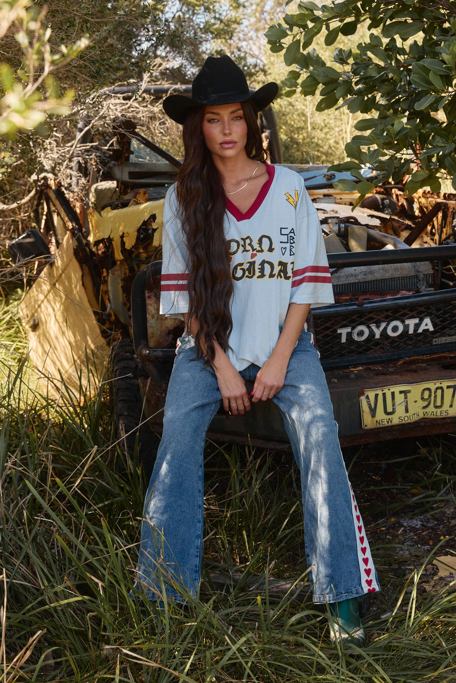 Sabbi - The Very Oversized Born Original Tee in Sky