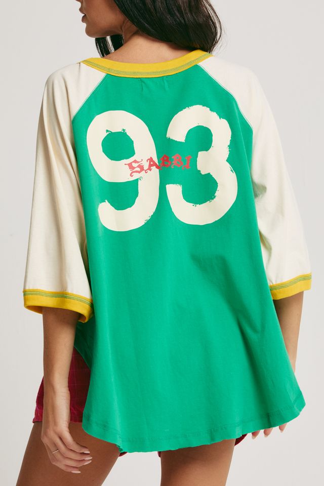 SABBI - The Raglan Dance Tee in Green