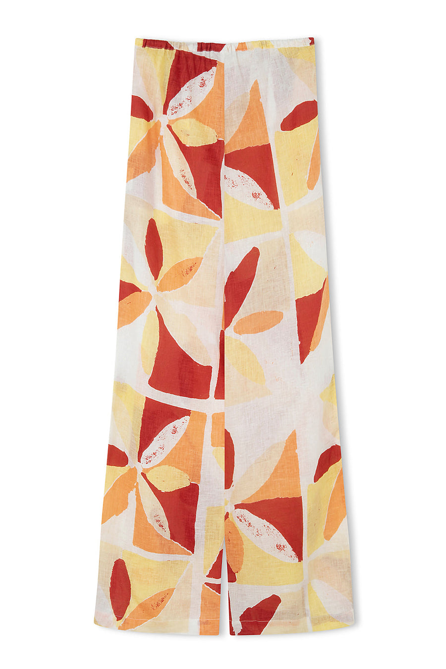 Zulu & Zephyr - Sunset Tile Linen Pant in Sunset Tile