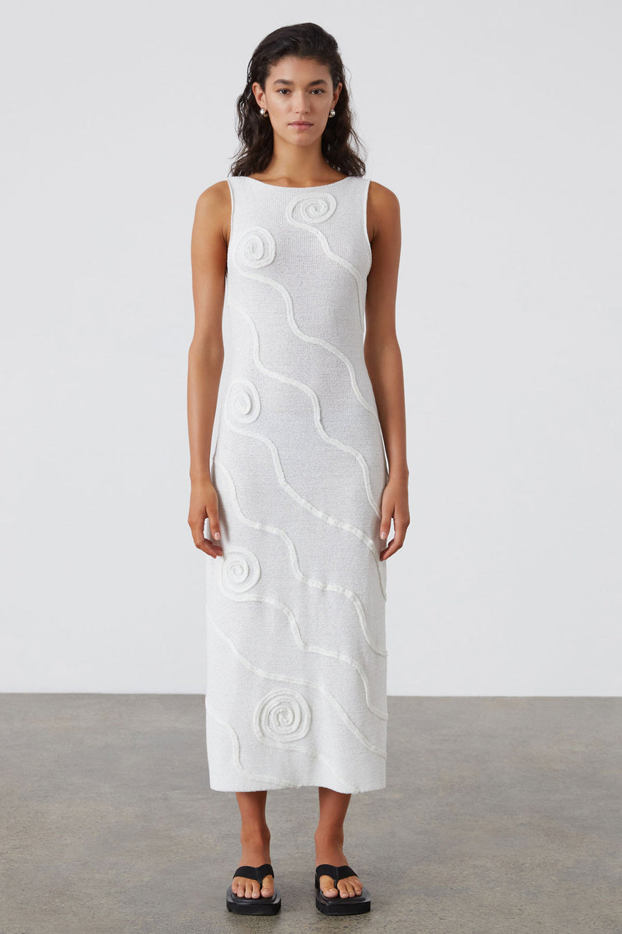 Zulu & Zephyr - Shea Organic Cotton Swirl Knit Dress
