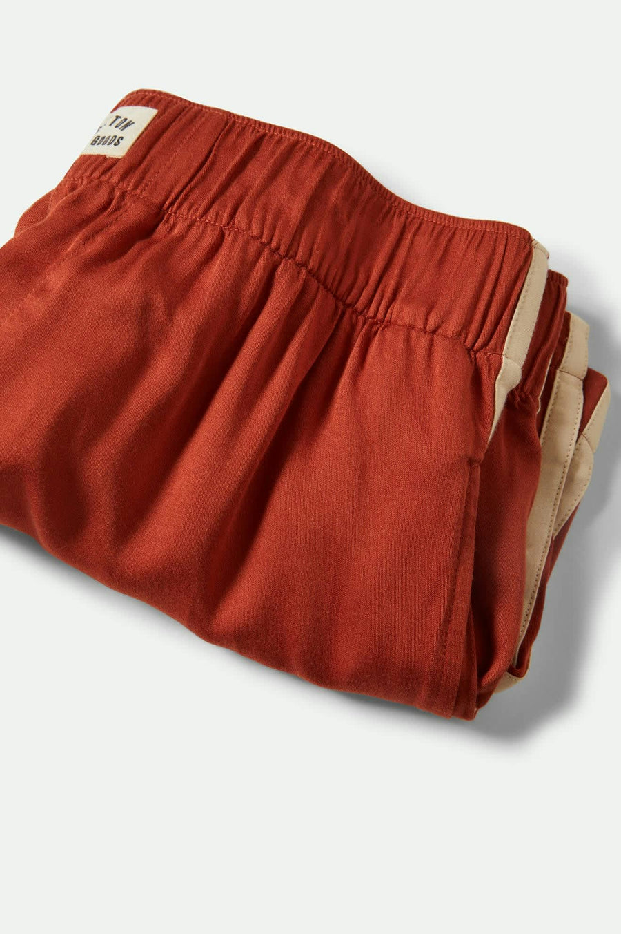 Brixton - Silky Boxer Short in Burnt Brick
