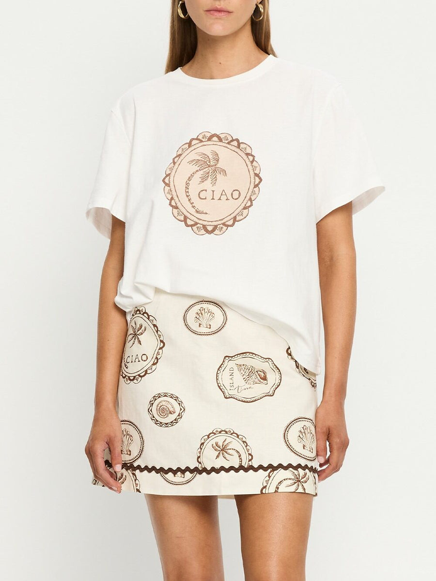 Kivari - Ciao Tee in Ivory
