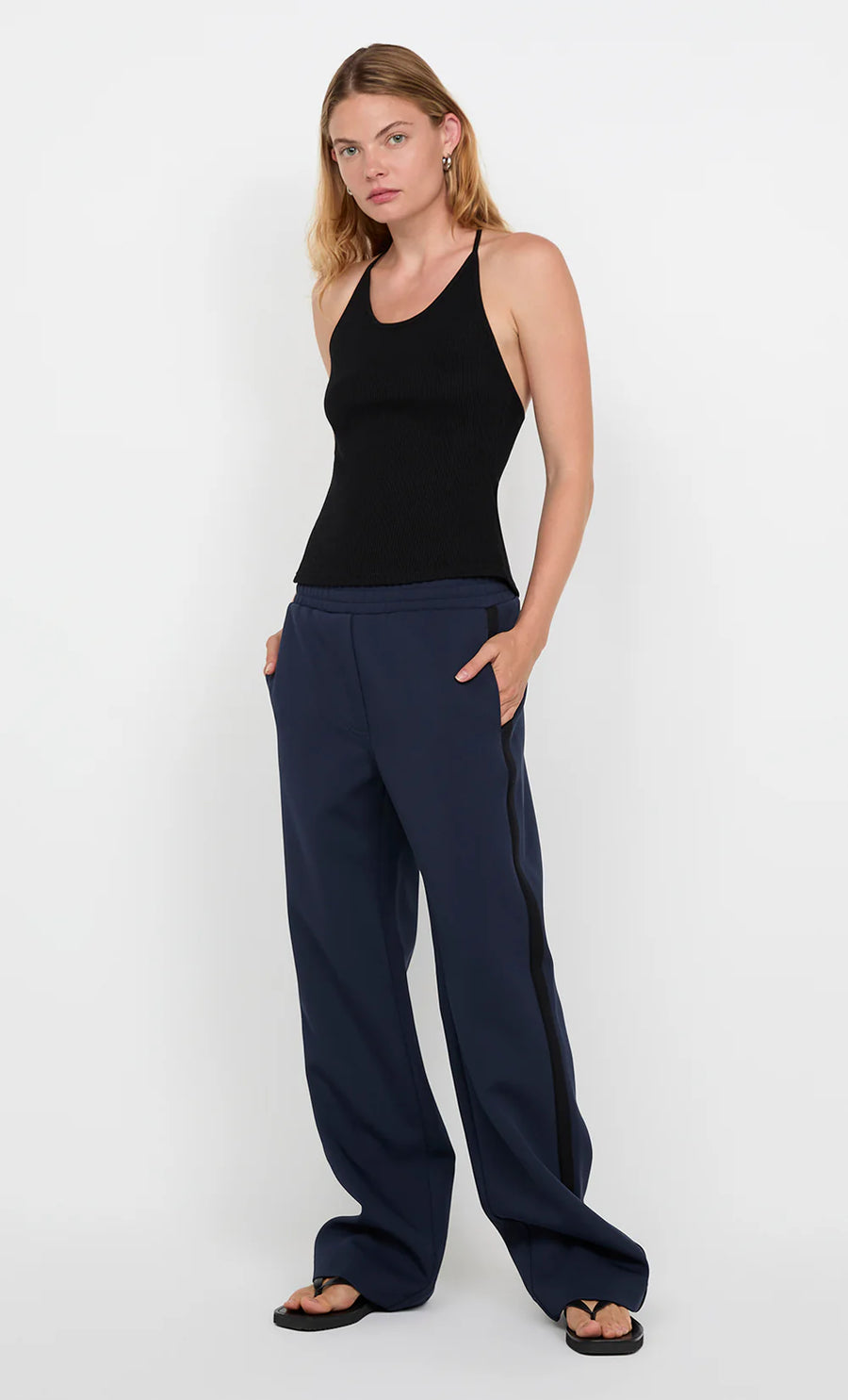 Bec + Bridge - Sian Pant in Ink/Black
