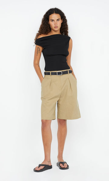 Bec + Bridge - Siera Asym Top in Black