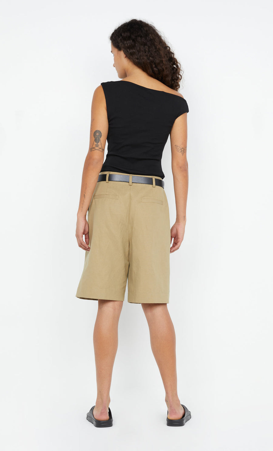 Bec + Bridge - Siera Asym Top in Black