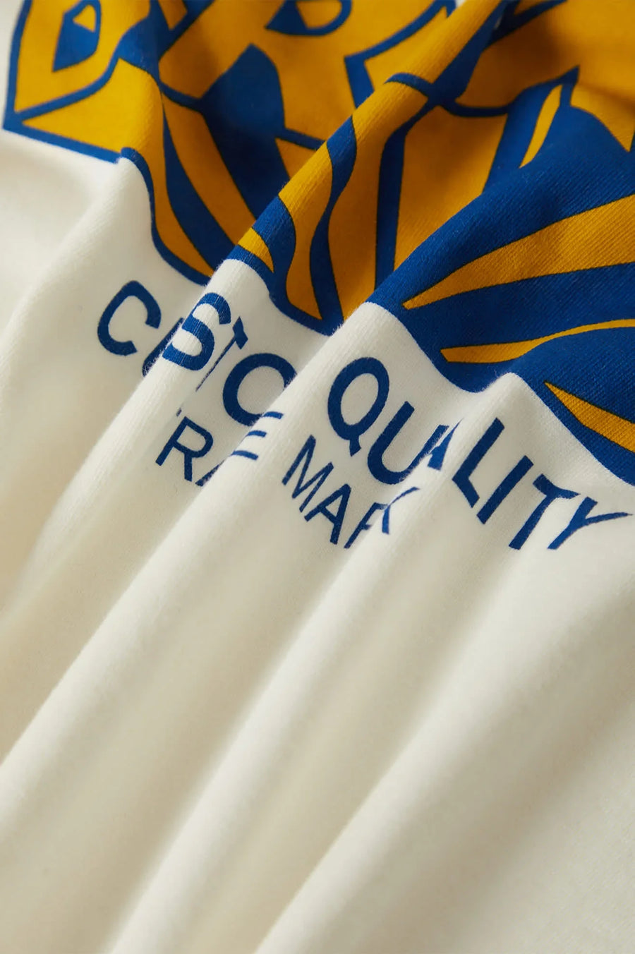 Brixton - Forman S/S Tee in Off White Worn Wash