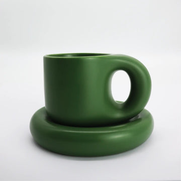 Chubby Mug in Green