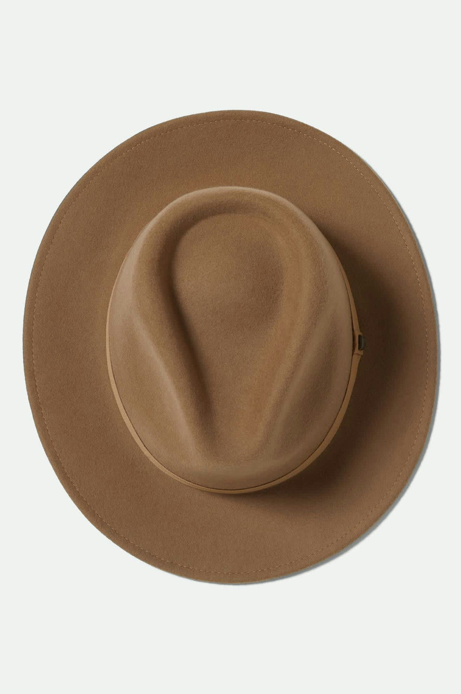 Brixton - Messer Packable Fedora in Khaki