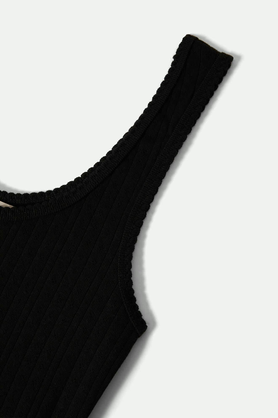 Brixton - Pointelle Slim Fit Tank in Black