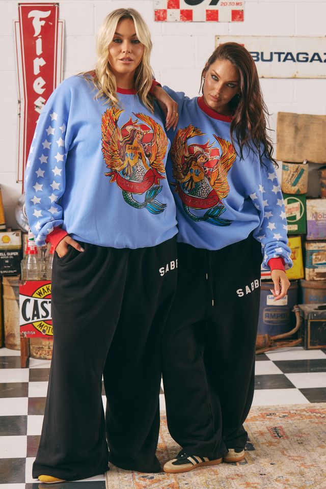 Sabbi - Diego Jumper in Dream Big Brenda in Periwinkle