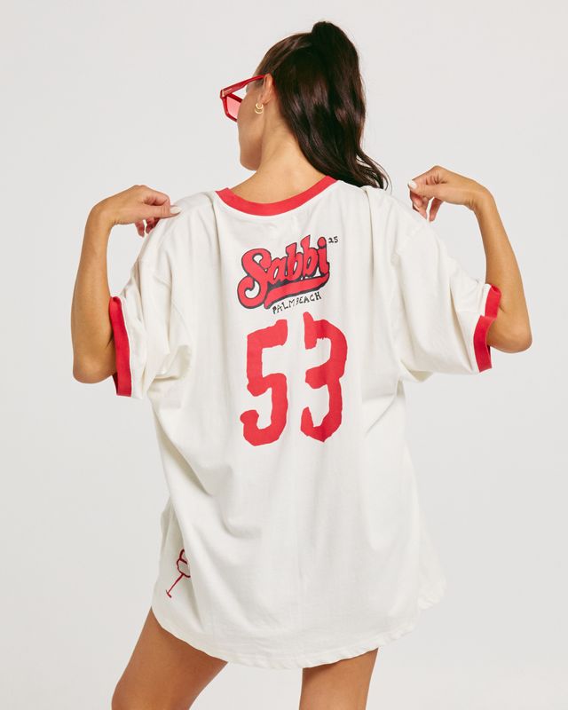 SABBI - The OvershareTee in Marshmallow