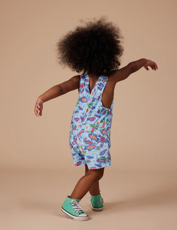 GOLDIE + ACE - Burton Daydream Island Overalls in Crystal Clear