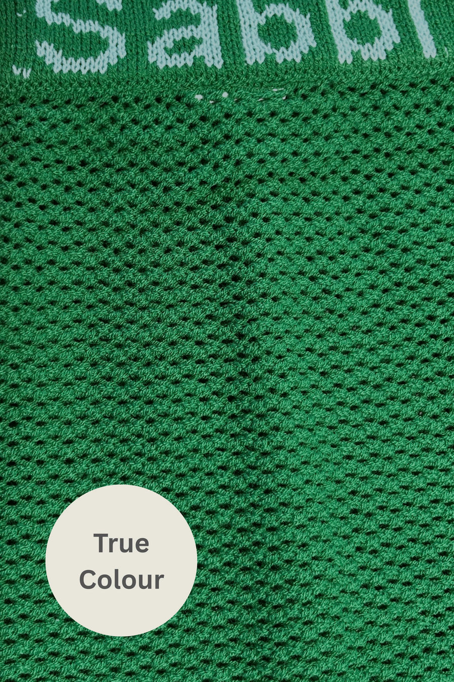 SABBI - The Plain Knit Bike Short in Green