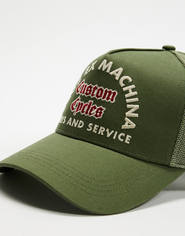 DEUS - Lockwood Trucker Cap in Cypress Green