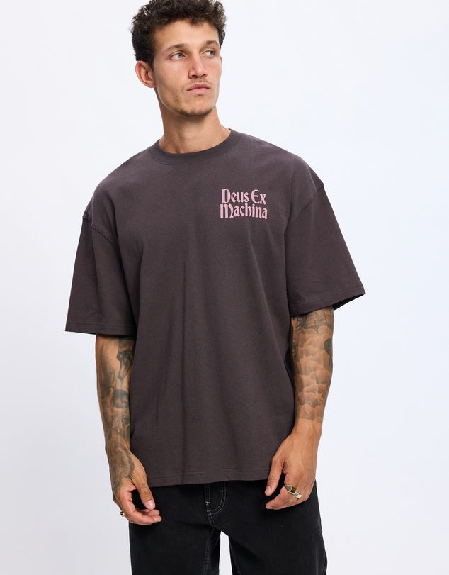 DEUS -  Mycelium Tee in Anthracite