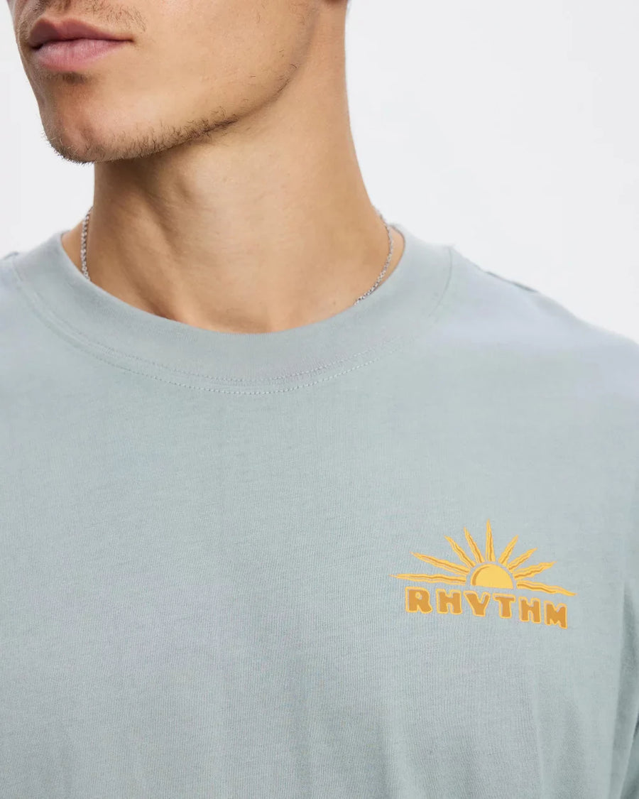 RHYTHM - Frame SS T-Shirt in Seafoam