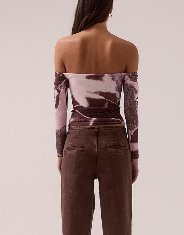 Sovere - Afterlight Longsleeve Top in Raisin