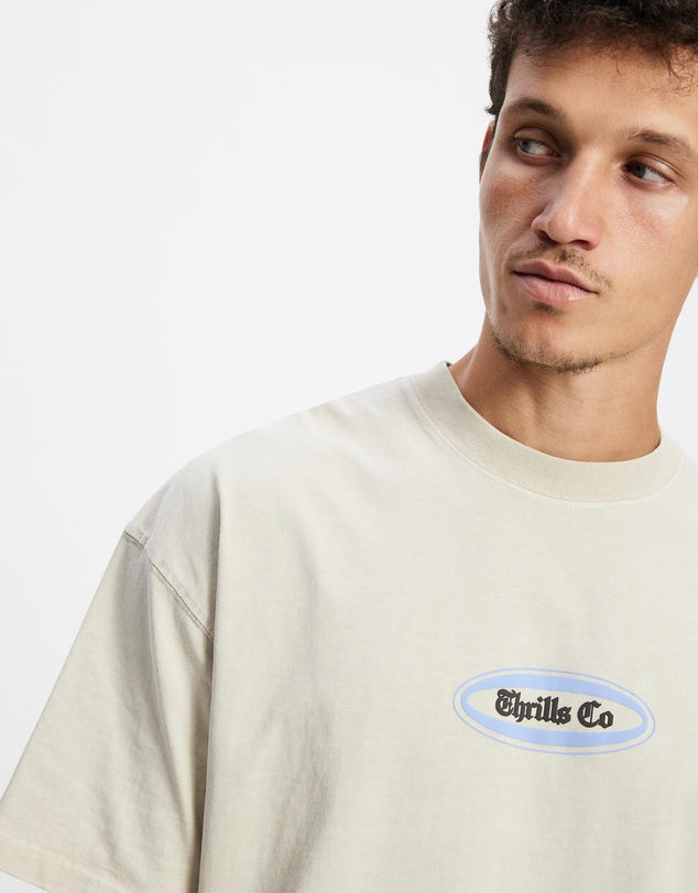Thrills - Bueno Bueno Bueno Oversize Fit Tee in Oatmeal