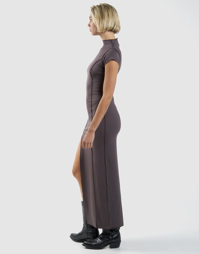 THRILLS - Phoebe Dress in Chocolate Plum