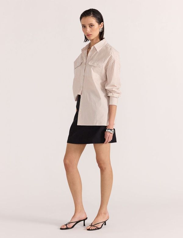 Staple the Label - Rumi Shirt in White Beige