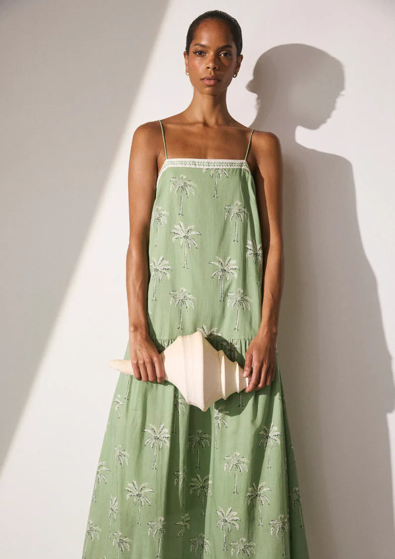 KIVARI - Kaelia Strappy Maxi Dress In Kaelia