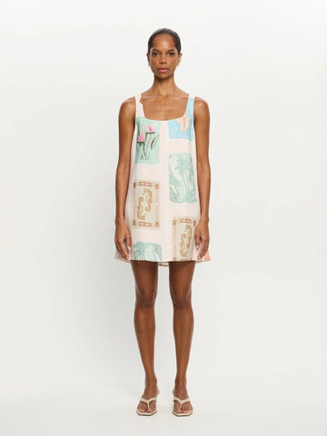 KIVARI - Coastline Mini Dress In Coastline